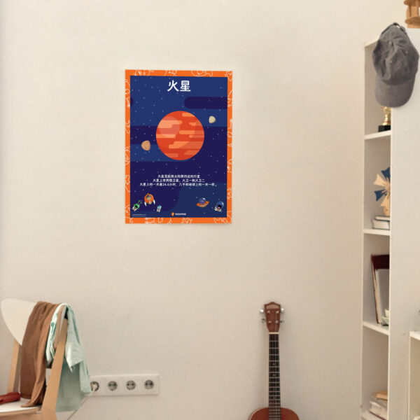 Mars poster print guide