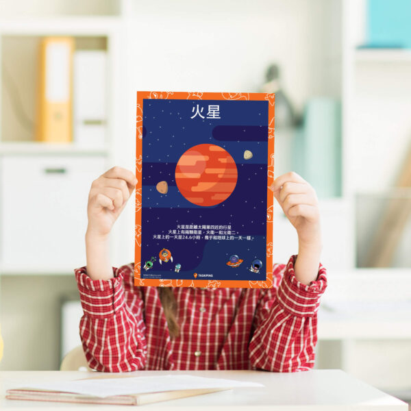 Mars poster print decor