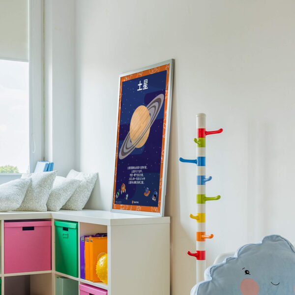 Poster Saturn print decor resource