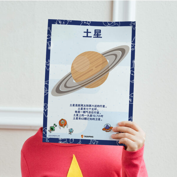 Poster Saturn print decoration print