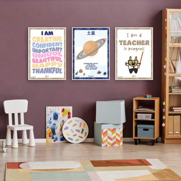 Poster Saturn printable guide print