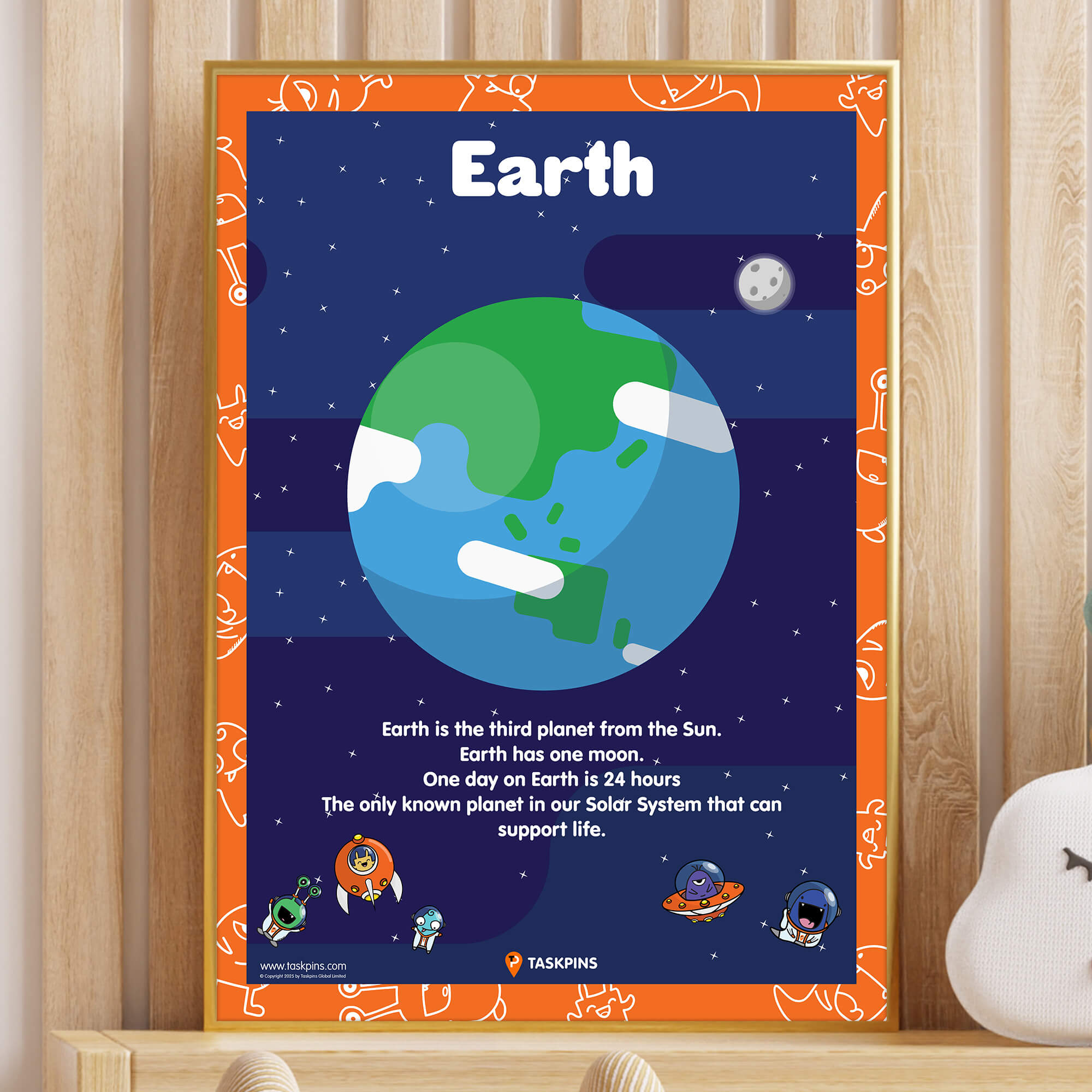 Earth poster printable resource