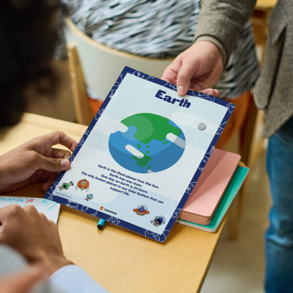 Earth classroom chart resource
