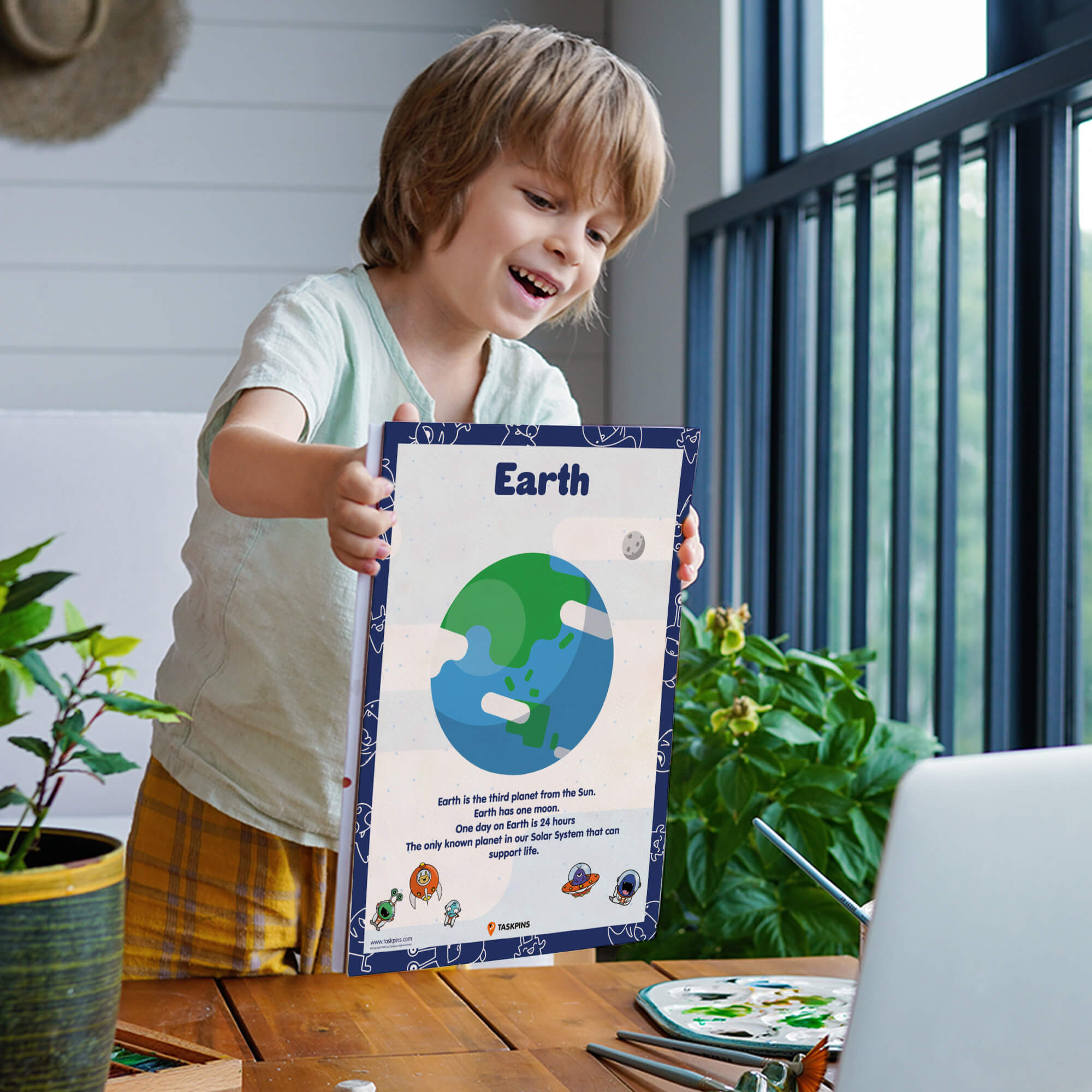Earth poster print guide