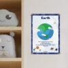 Earth poster downloadable resource