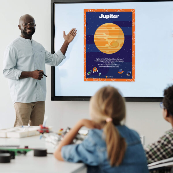 Jupiter planet poster digital print