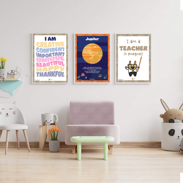 Planet Jupiter poster print decoration
