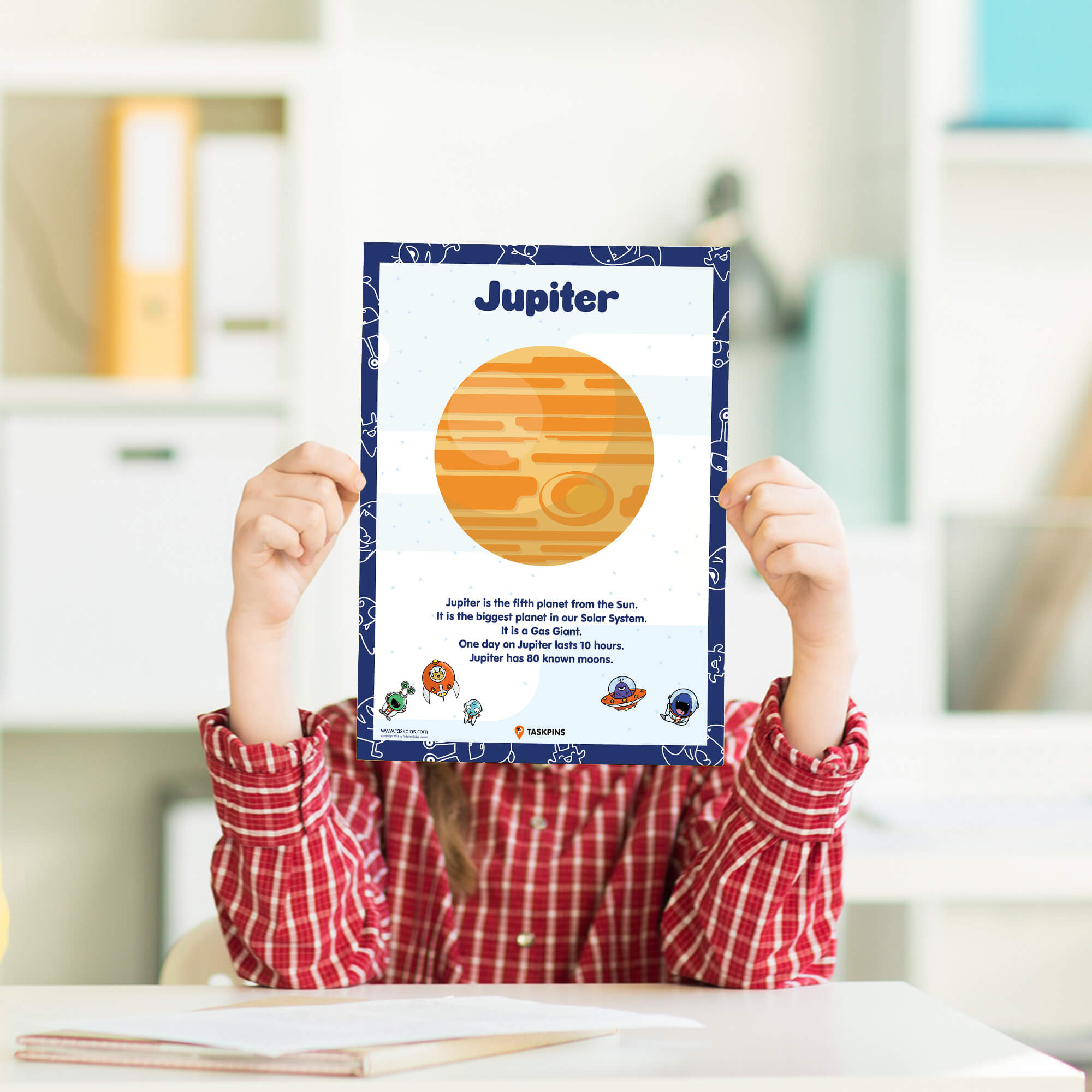 Jupiter planet poster printable decor 
