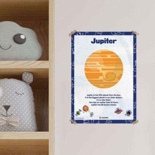 Jupiter planet poster print decoration