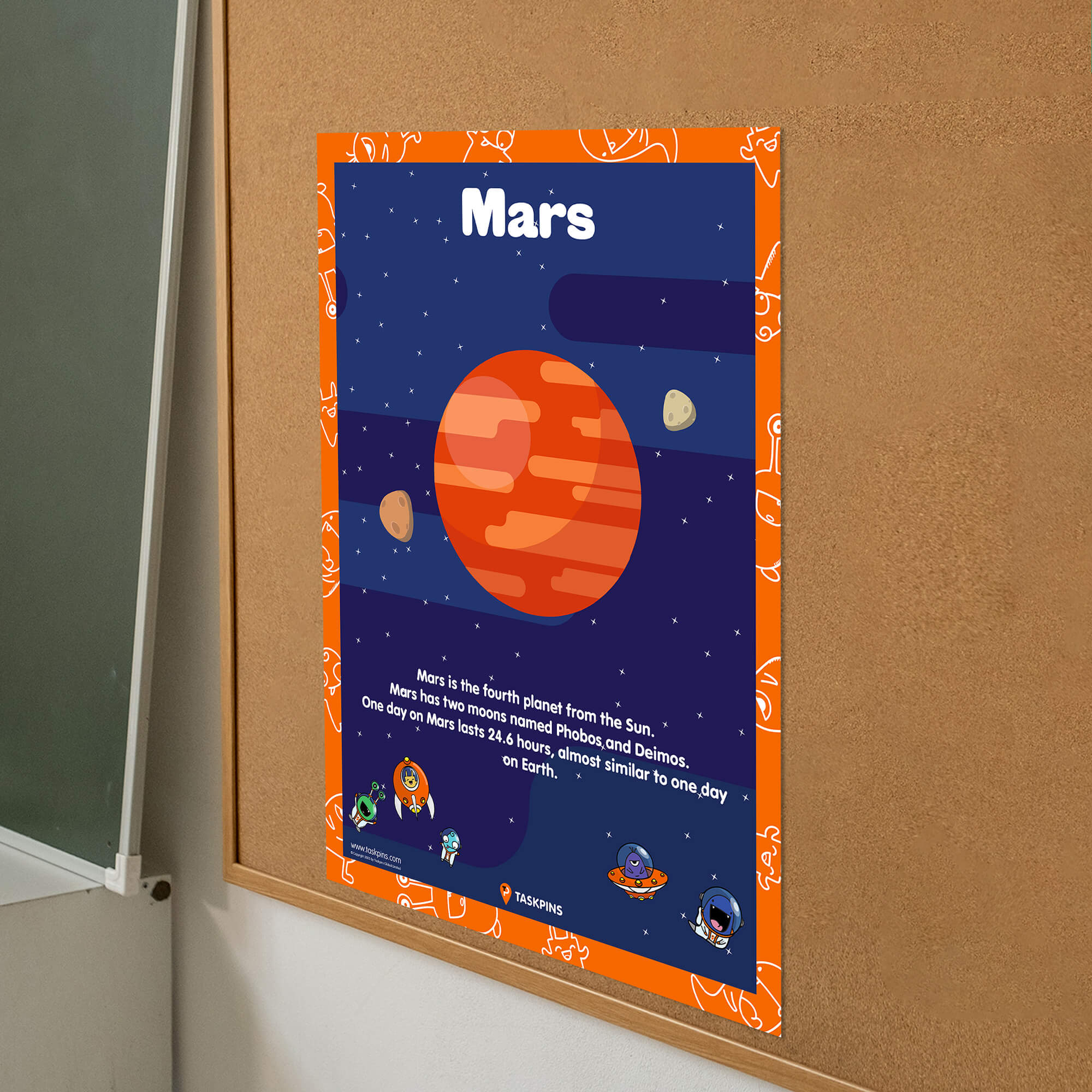 Planet Mars poster decor guide