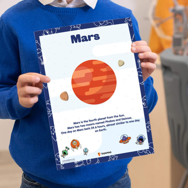 Mars poster print decoration