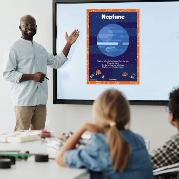 Poster Neptune printable chart resource