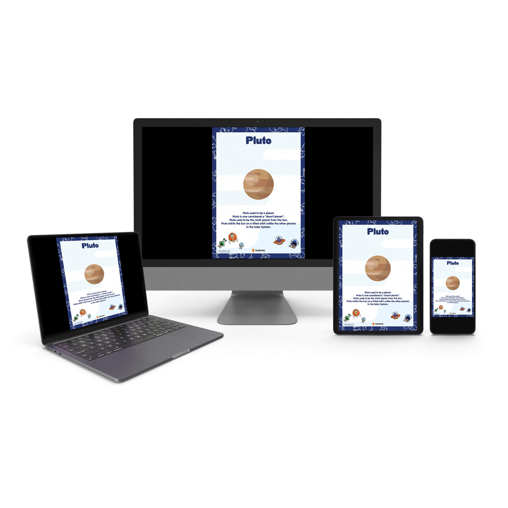 Pluto digital download resource