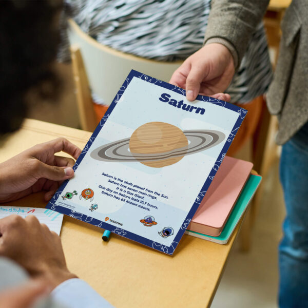 Poster Saturn printable decor guide