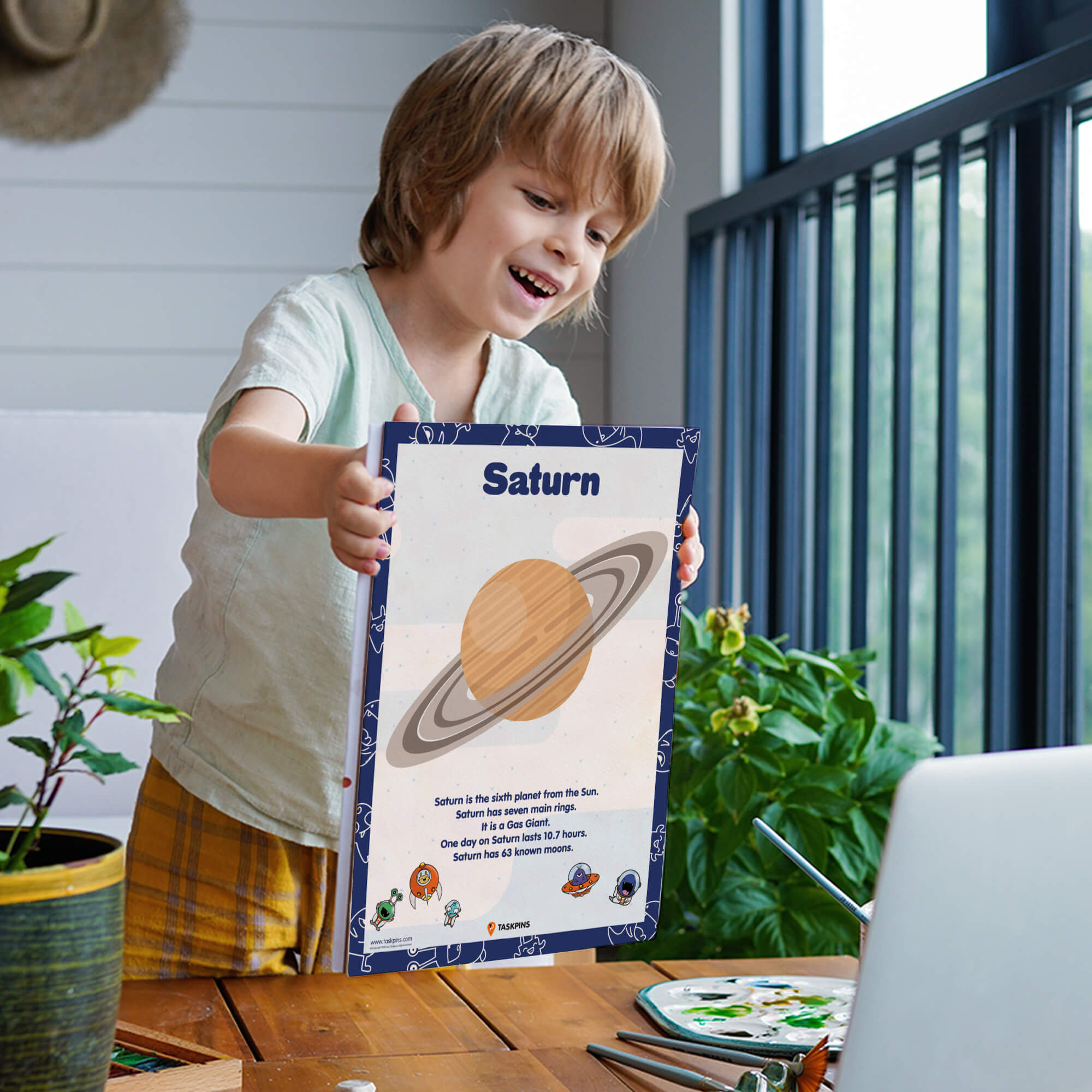 Saturn poster print resource