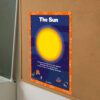Sun poster print decor chart