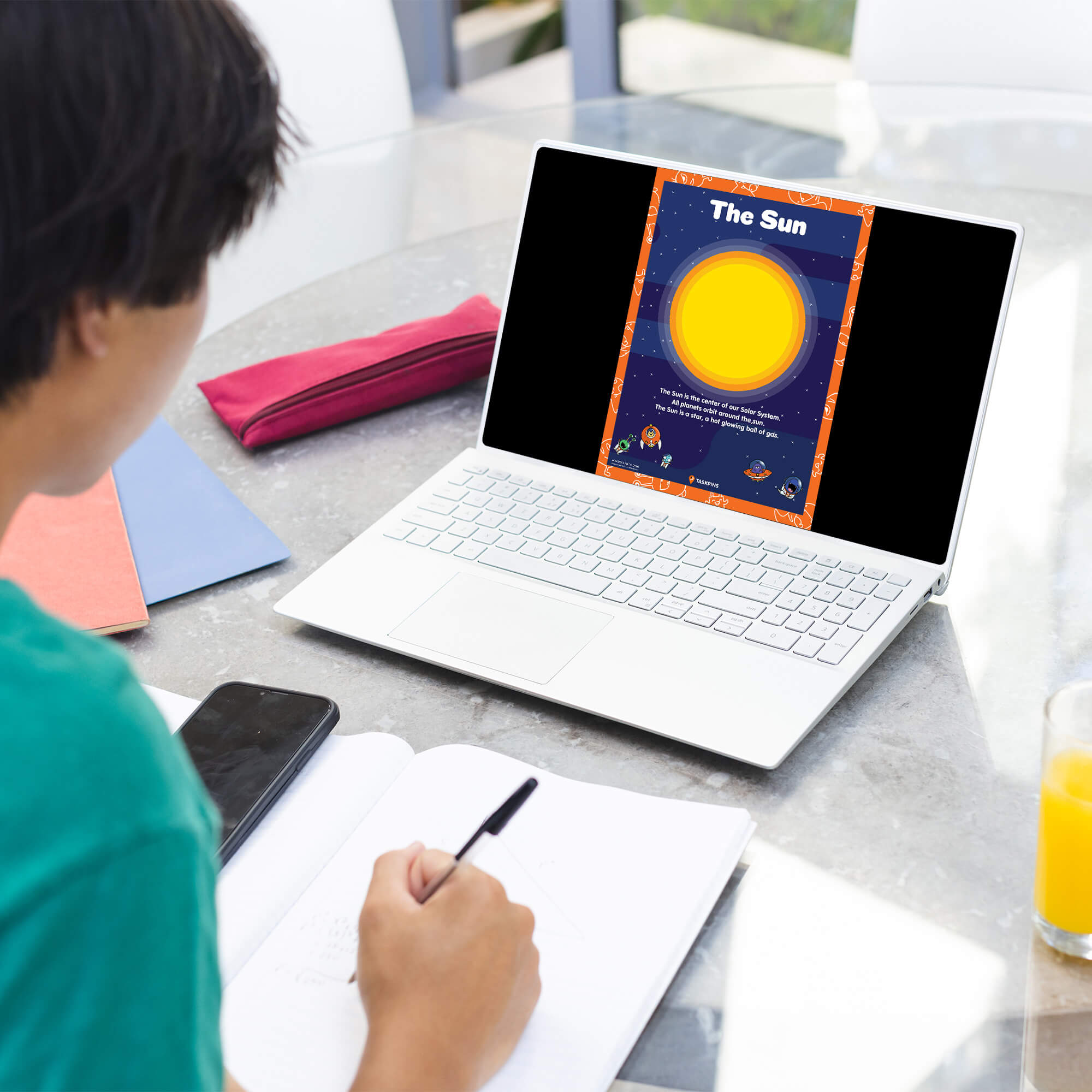 Sun print out digital chart