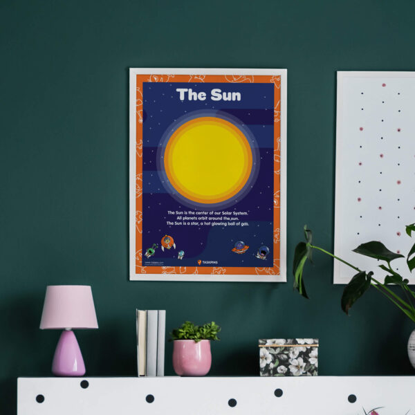 Sun printable decoration guide