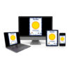 Sun digital print decor chart