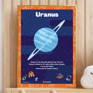 Cartoon Uranus poster digital decoration print
