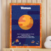 Venus printable guide chart