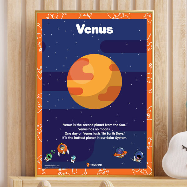 Venus printable guide chart