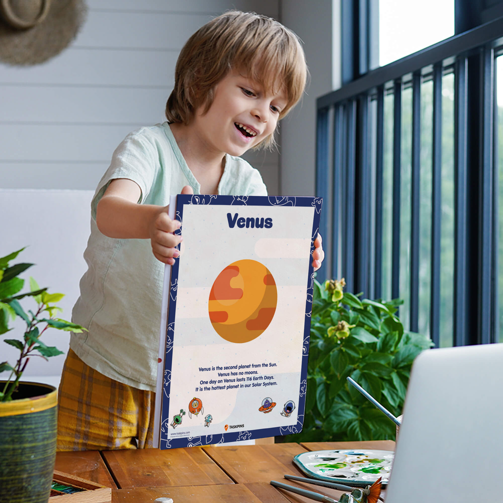 Venus poster print chart