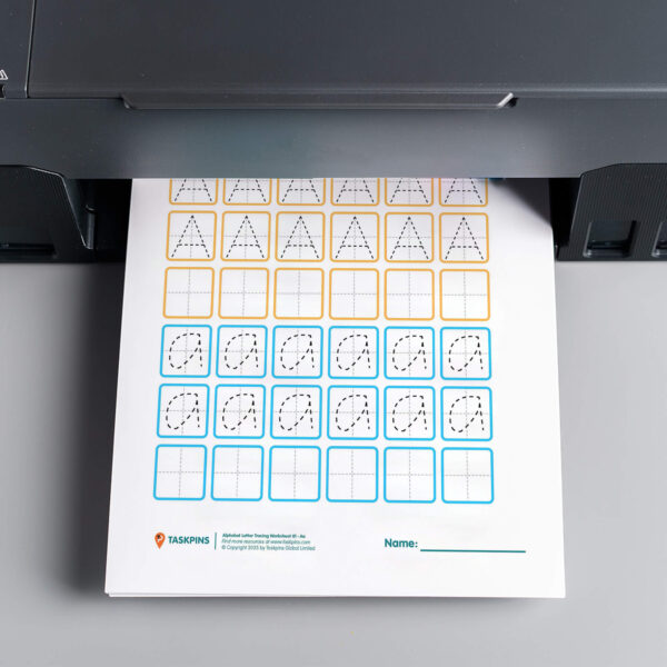 Letter A Tracing print