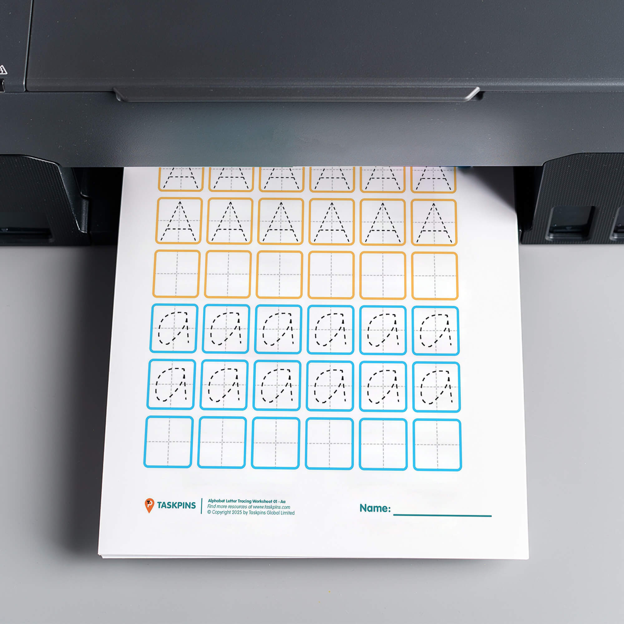 Letter A Tracing print