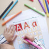 Letter A Tracing Worksheet download