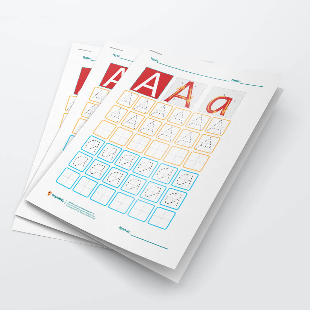 Letter A Tracing Worksheet download