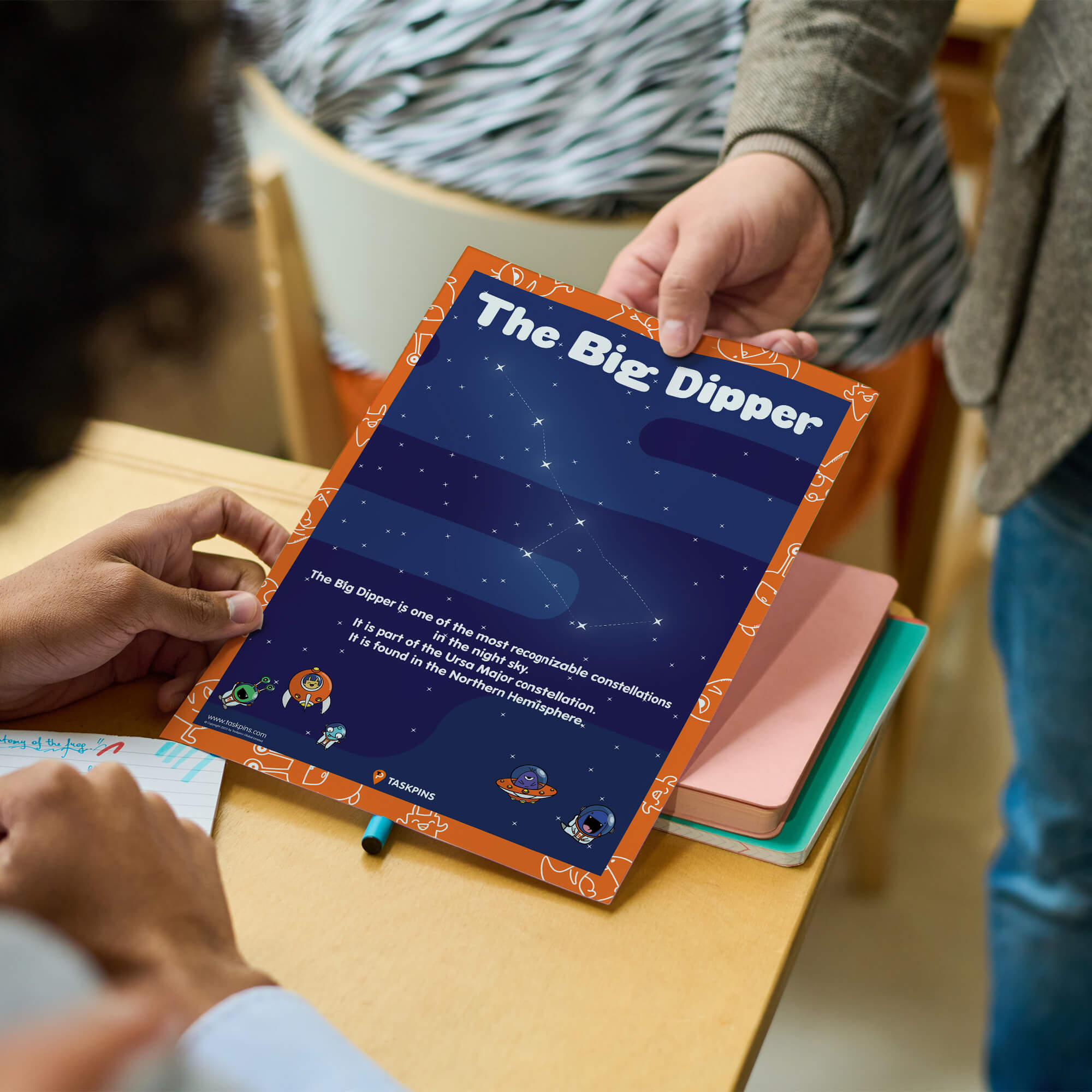 Ursa Major Big Dipper handout