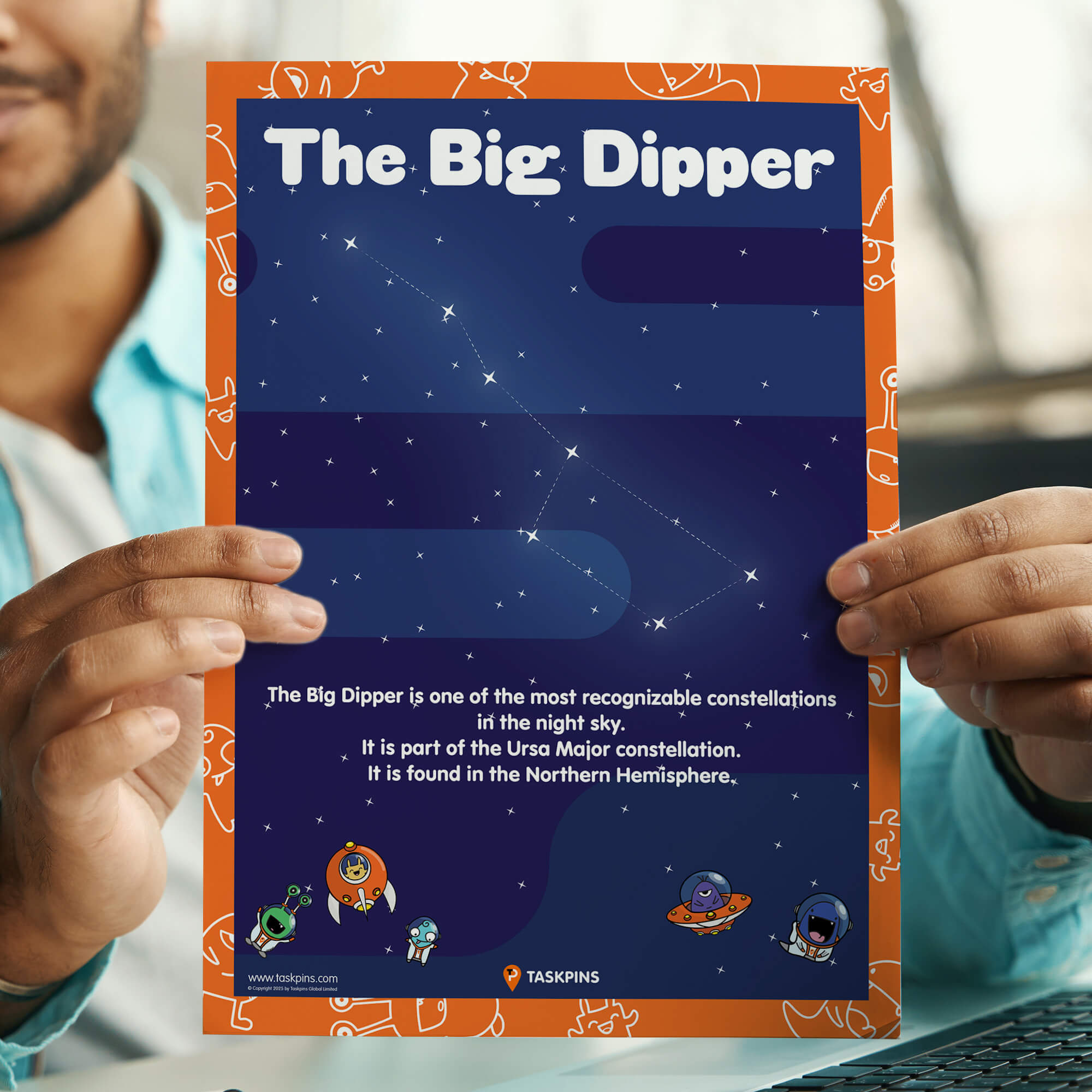 Ursa Major Big Dipper decor