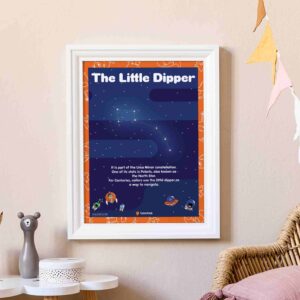 Kids Little Dipper Constellation printable