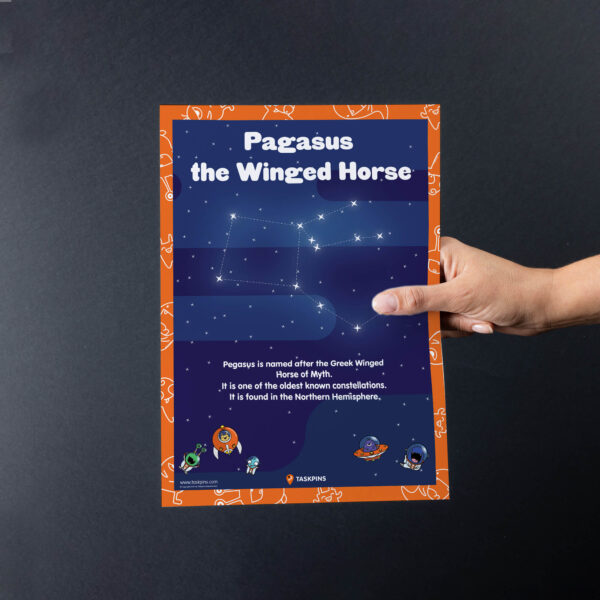Pegasus constellations downloadable decoration print