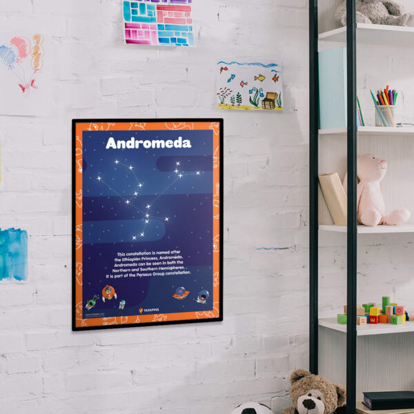 Andromeda Facts print