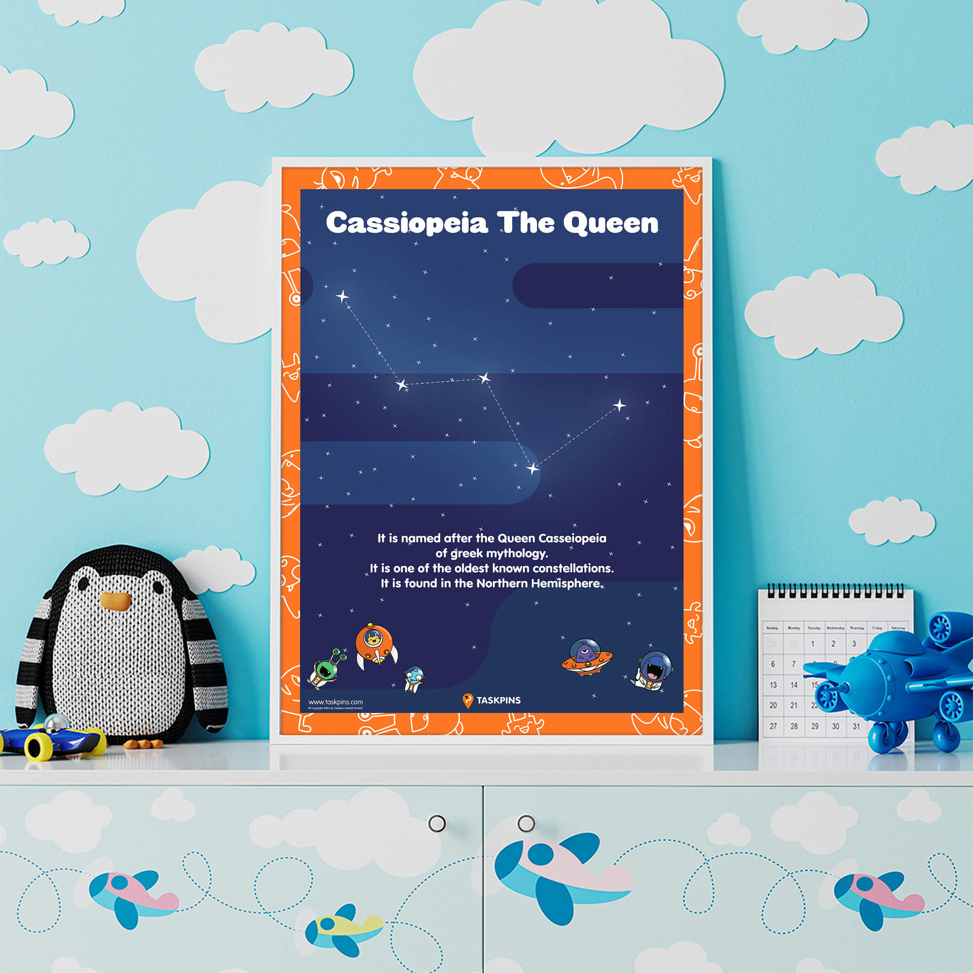 Cassiopeia Facts printable