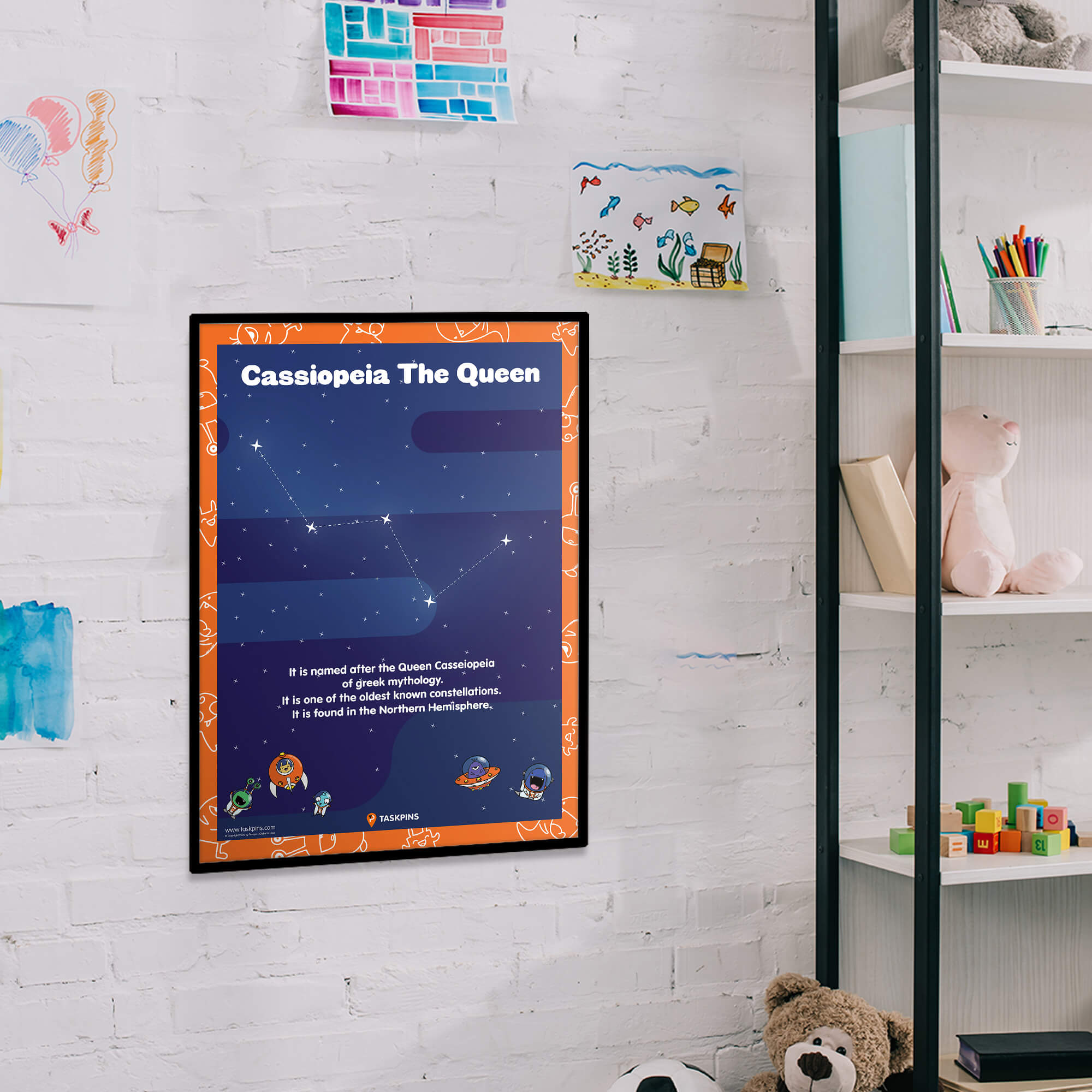 Cassiopeia Constellation Facts display