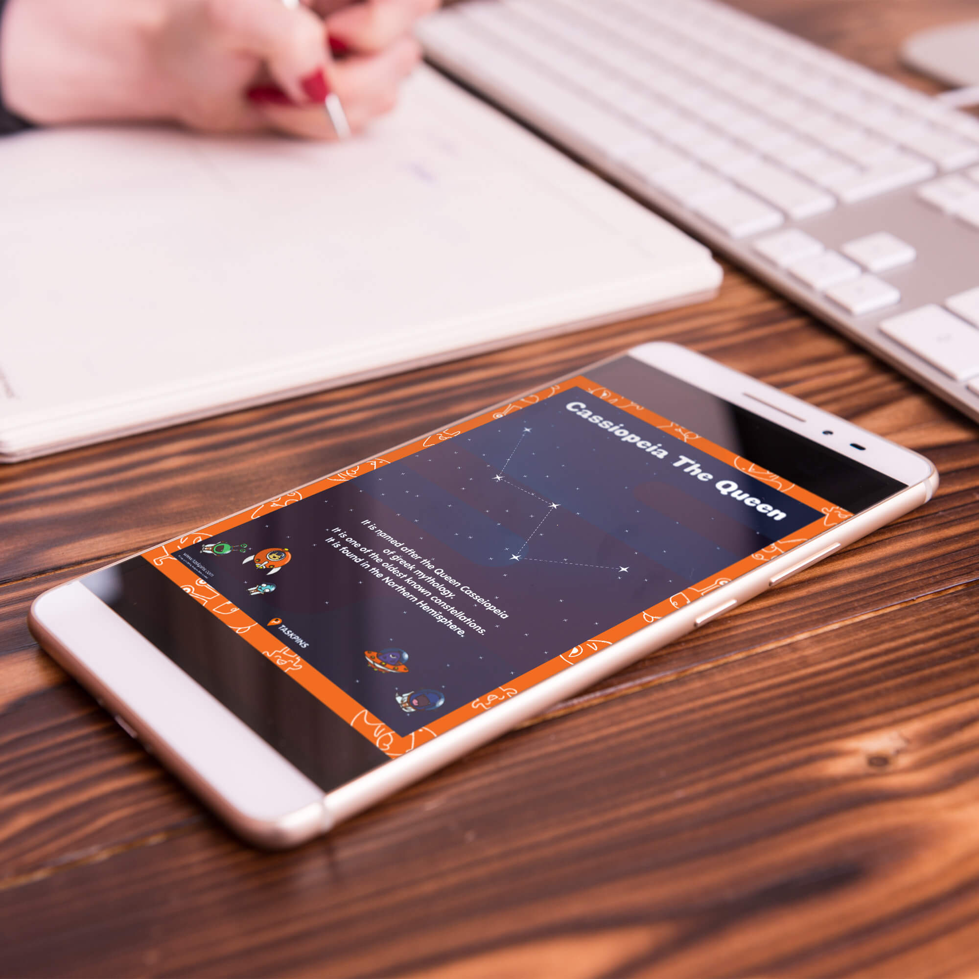 Queen Cassiopeia Constellation Facts digital