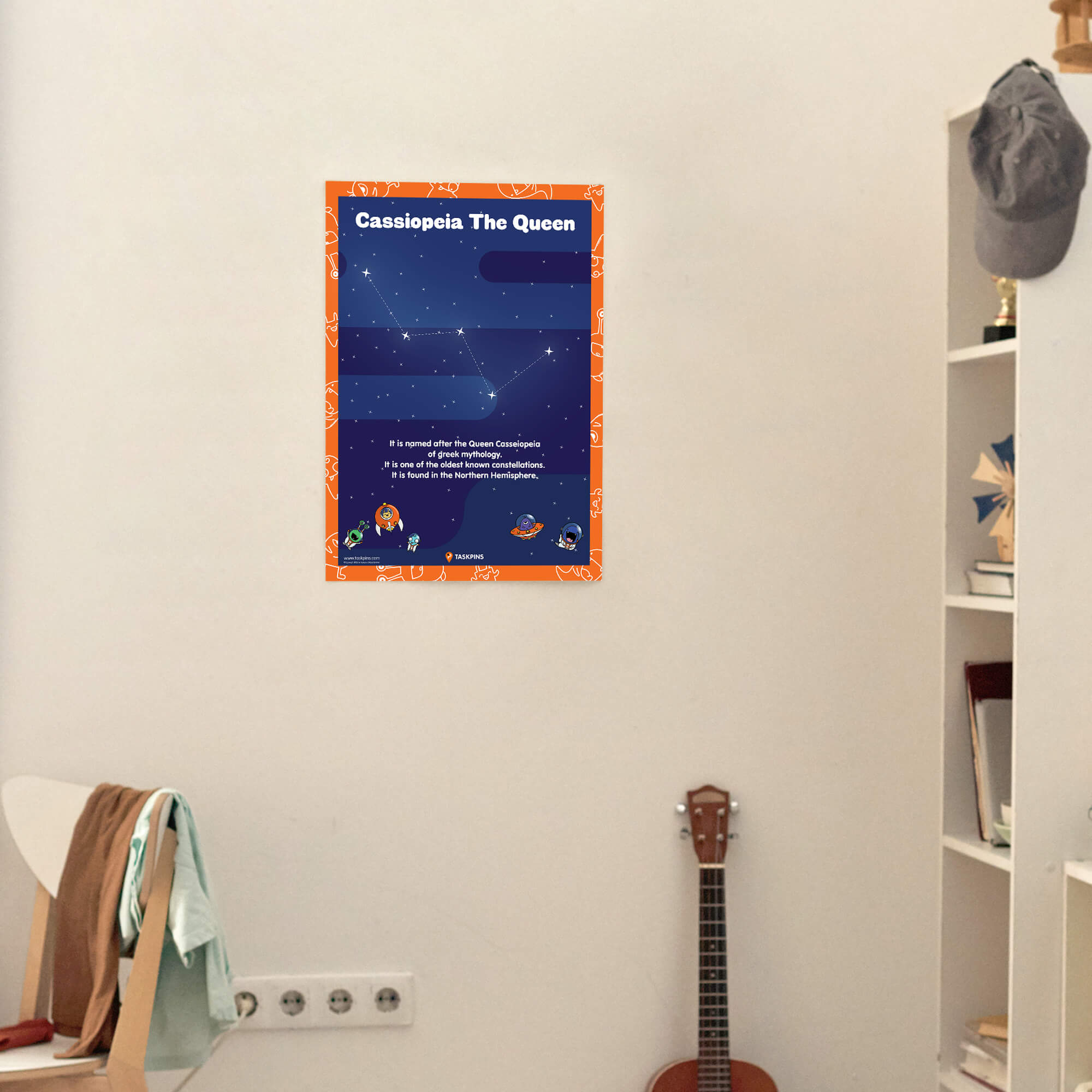 Constellation Cassiopeia Facts artwork