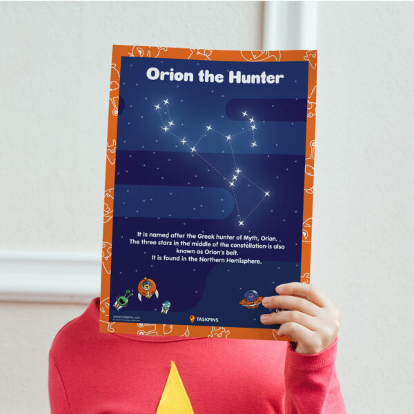 Orion artwork digital print chart decoration