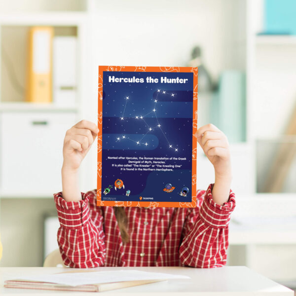 Hercules constellation digital guide resource chart