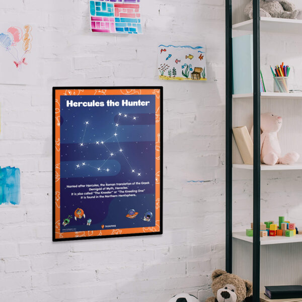 Hercules constellation downloadable guide print decor