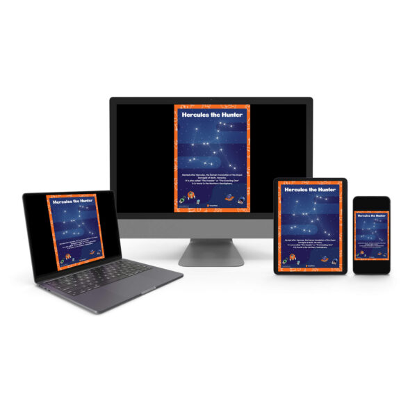 Hercules constellation downloadable chart guide