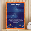 Canis Major star poster printable resource guide