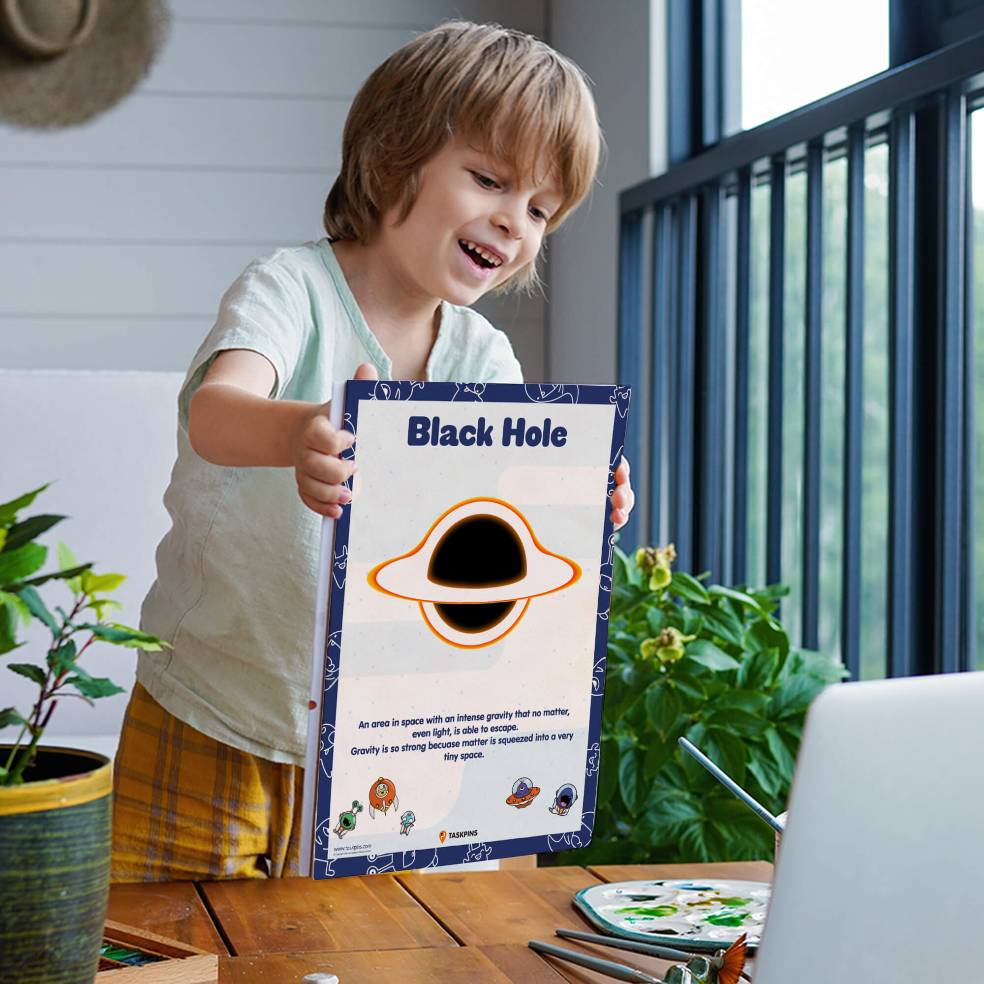 Blackhole digital guide print decoration