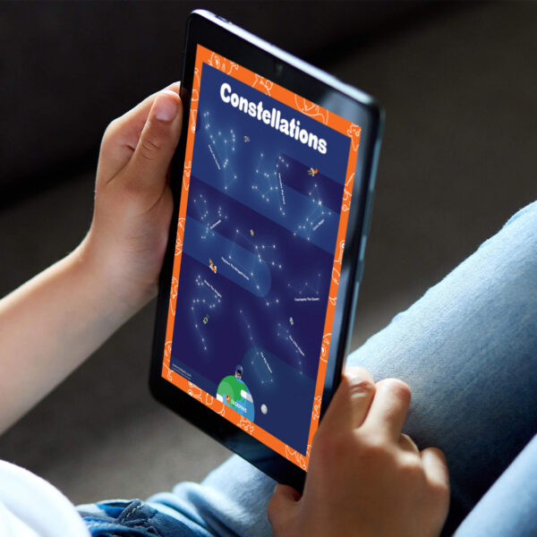 Constellations digital decoration guide chart