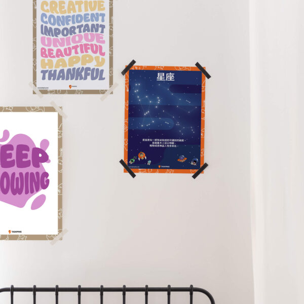Constellation printable decoration resource print
