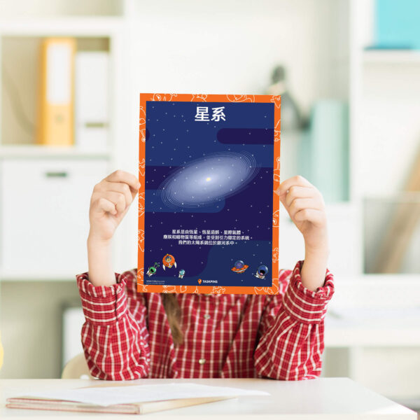 Galaxy digital resource decoration print