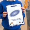Galaxy poster printable guide print decor